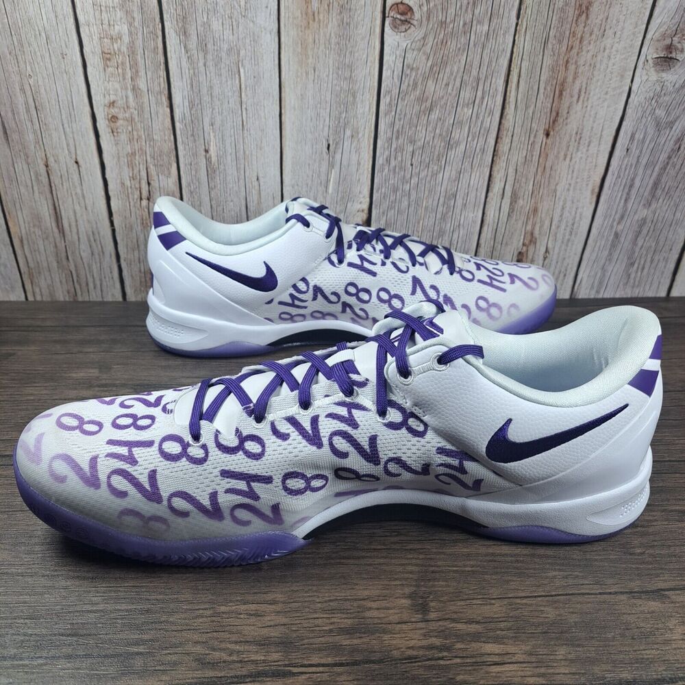 Nike Kobe 8 Protro Court Purple Basketball Sneaker Men's Sz 18 (NWOB) - Picture 6 of 12